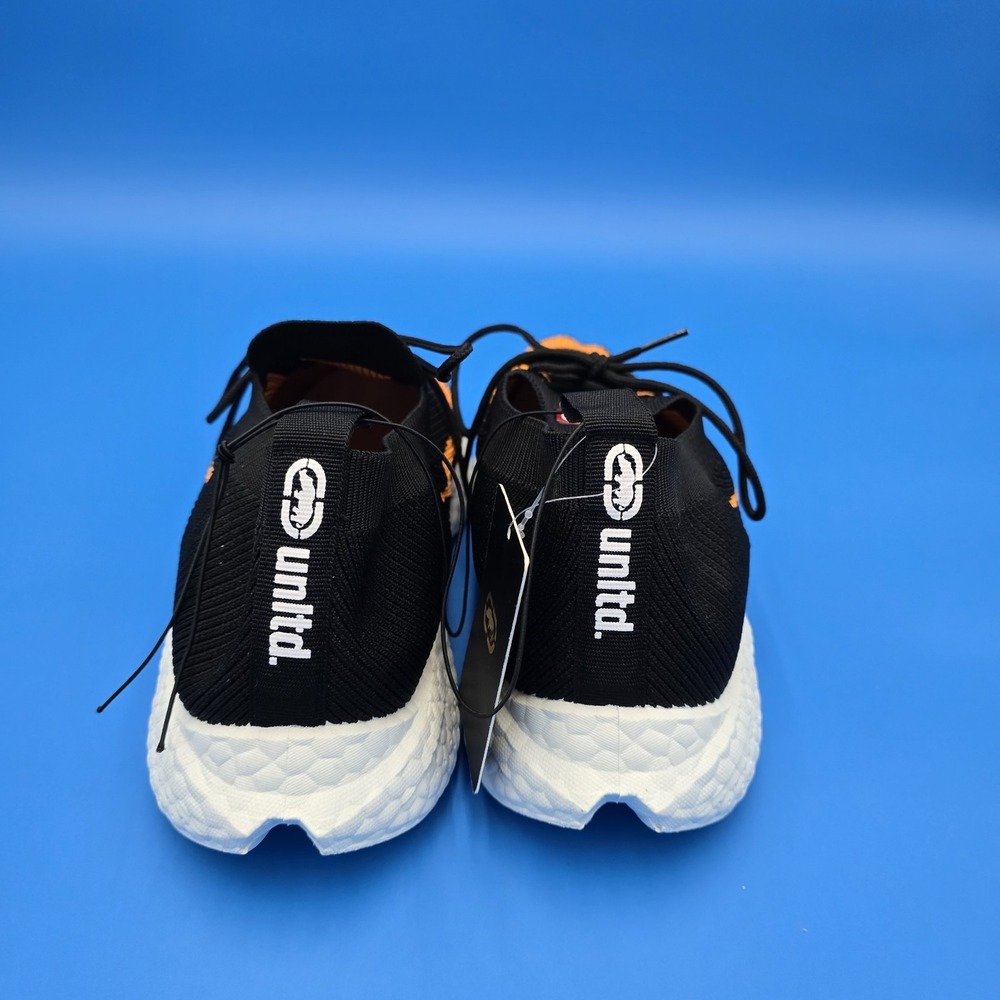 Sz 10 Ecko Unltd Shoes Men's Athletic Sport Sneaker AVADI-06M Black/orange - Picture 7 of 9